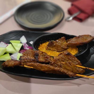 Beef satay