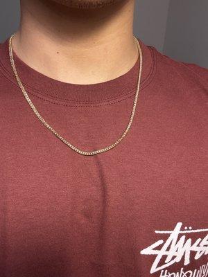 18k necklace