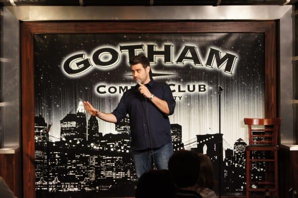 ACI One Year Graduate Greg Cartin performing at the Industry Showcase at Gotham Comedy Club
 
 www.comedyinstitute.com