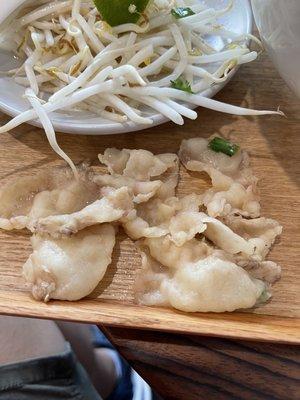 "Brisket" aka just pure fat slices at Mama Pho.