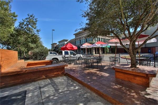 Fantastic patio!