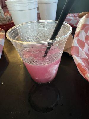 Prickly pear margarita, refreshing drink