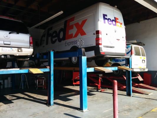 FedEx and AT&T repair their fleet here.