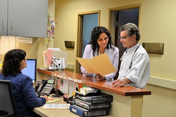 Diane Quinn, NP, Dr. Gidwaney, and Dr. Henry