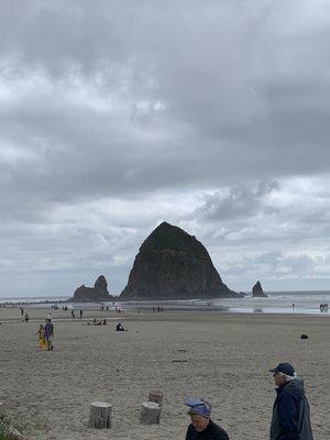 Haystack rock