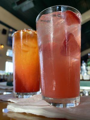 Rum runner and pink flamingo