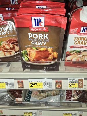 Pork Gravy @ S&F.