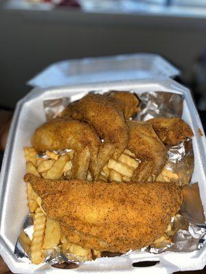 Fish, Wings & French Fries