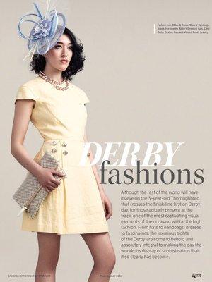 Churchill Downs Magazine- Derby Issue: Editorial Fashion Story