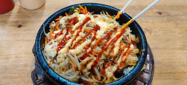 Stone bowl bibimbap