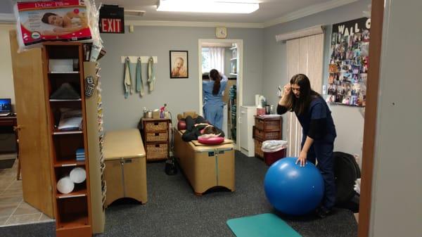 Exercise with the best in our newly renovated Therapy Suite!