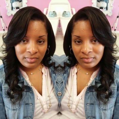 Traditional sew-in! W/small leave out!