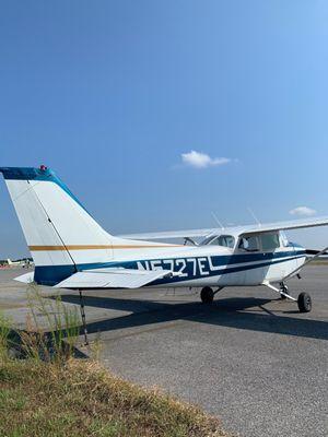 One of our Cessna 172 aircraft for rent and instruction.