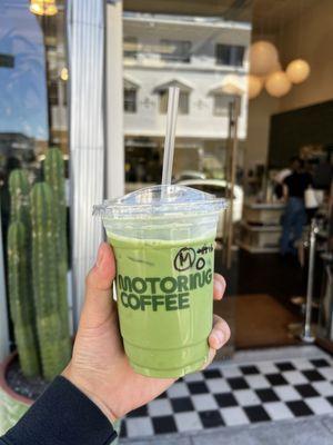 Matcha Latte with Oat