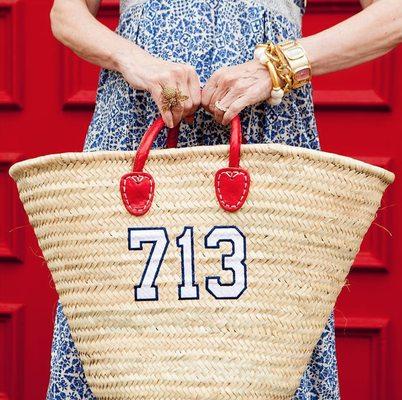 Custom Monogram Baskets