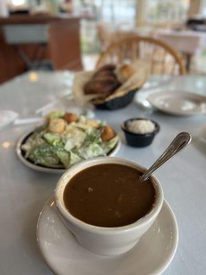 A cup of gumbo really good