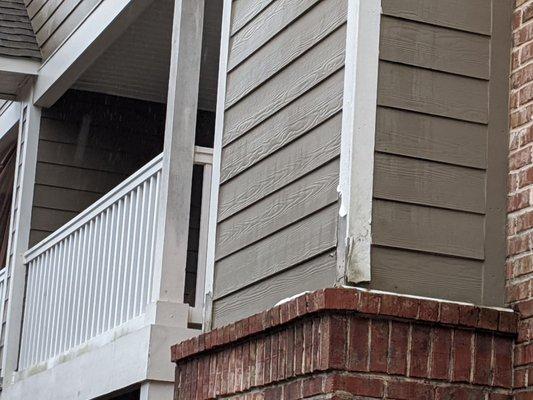 Grayson Park Estates buildings are moldy and falling apart in places.