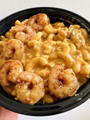 Jambalaya Mac & Cheese (subbed sausage with shrimp)