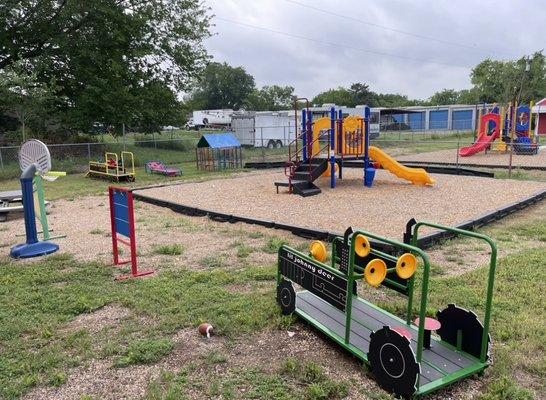 2-4 year old playground.