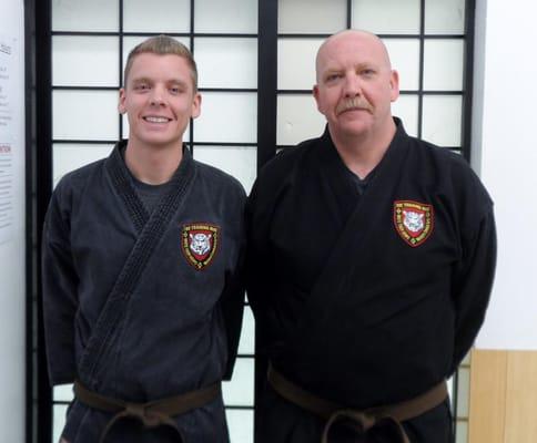 Meet father and son.   They have been training with Mr. O'Dell and Mr. Houston long before we opened our doors in Moreno Vall...