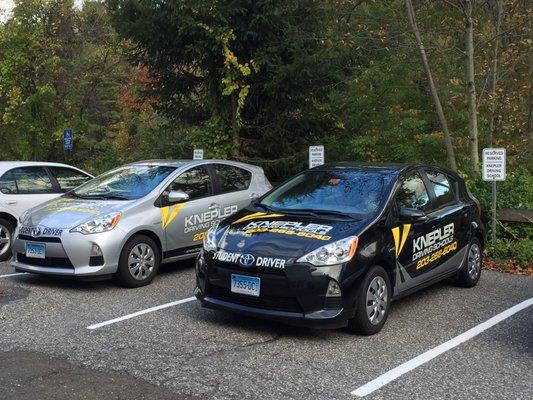 Only Driving School in CT to have Green vehicles!