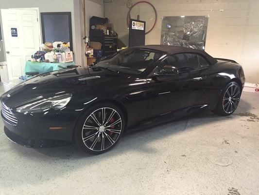 Aston Martin db9 paint correction