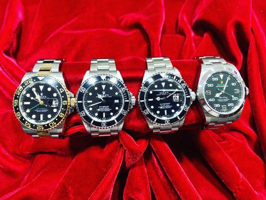 Rolex Sport Watches in Stainless Steel and Two-Tone