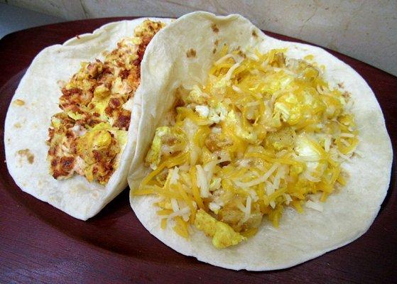 Breakfast tacos