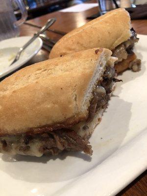 Prime rib sandwich