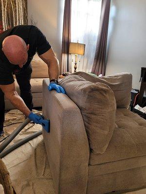 Dave, deep cleaning this chair