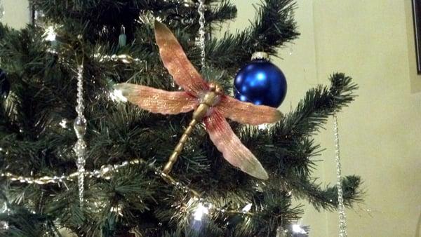 Very cool holiday tree set up in Wallingford Center