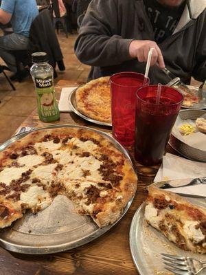 The lasagna pizza!