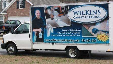 Wilkins Carpet Cleaning Truck