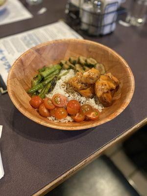 Salmon bowl