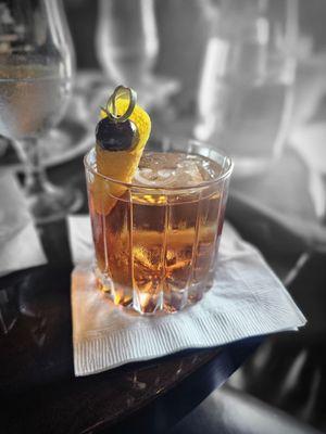 old fashioned, with whistle pig