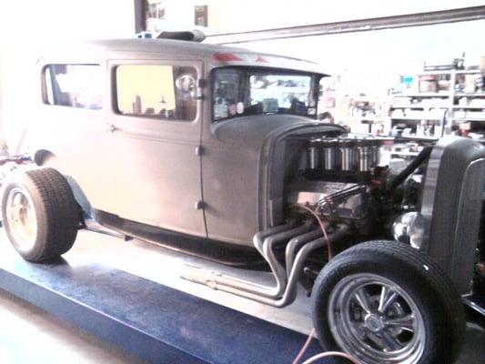 Very cool vintage model , 1930 Ford with a 4R70W fully computer controlled transmission