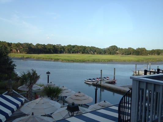 View from Wreck of The Salty Dog