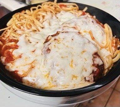 Chicken Parmesan pasta