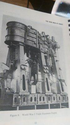 WWII Liberty ship steam turbine