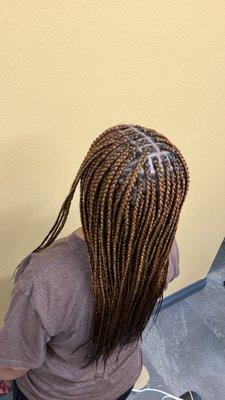 Smedium box braids