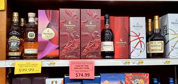 Martingale Cognac and Year of The Dragon Hennessey V.S.O.P.