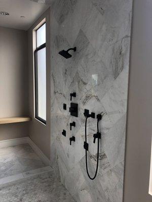 Custom shower