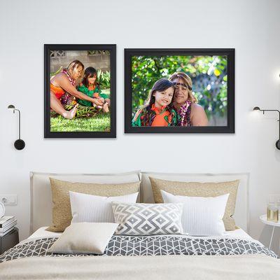 Framed giclee canvas prints, made in Hawaii