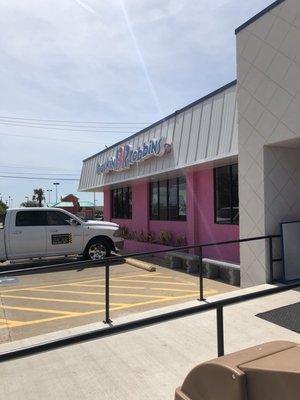 The front of the creamery. About twice the size of the old place.