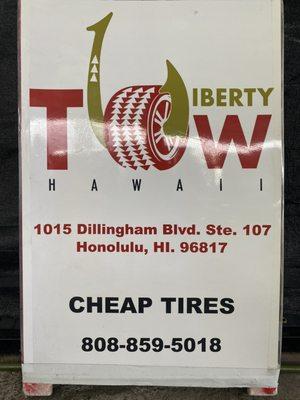 Need Tires...!!! Call or Text " Amber Le " at liberty tow Hawaii llc for your Tires Size need...!!! Aloha and Mahalo...!!!