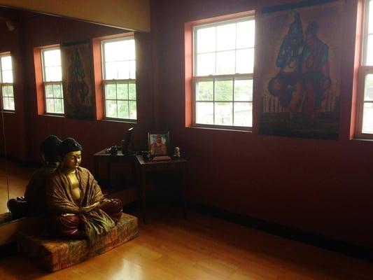 Buddha in our new space at the Haskell Towne Center