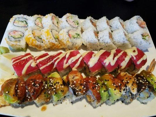 Assortment of rolls