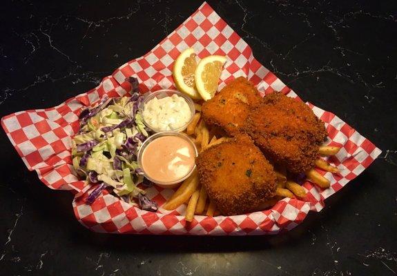 Delicious planko Cod fish $ chips