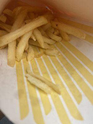 Uncooked French Fries