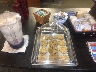 YUM!!!  Free cookies baked fresh every day!